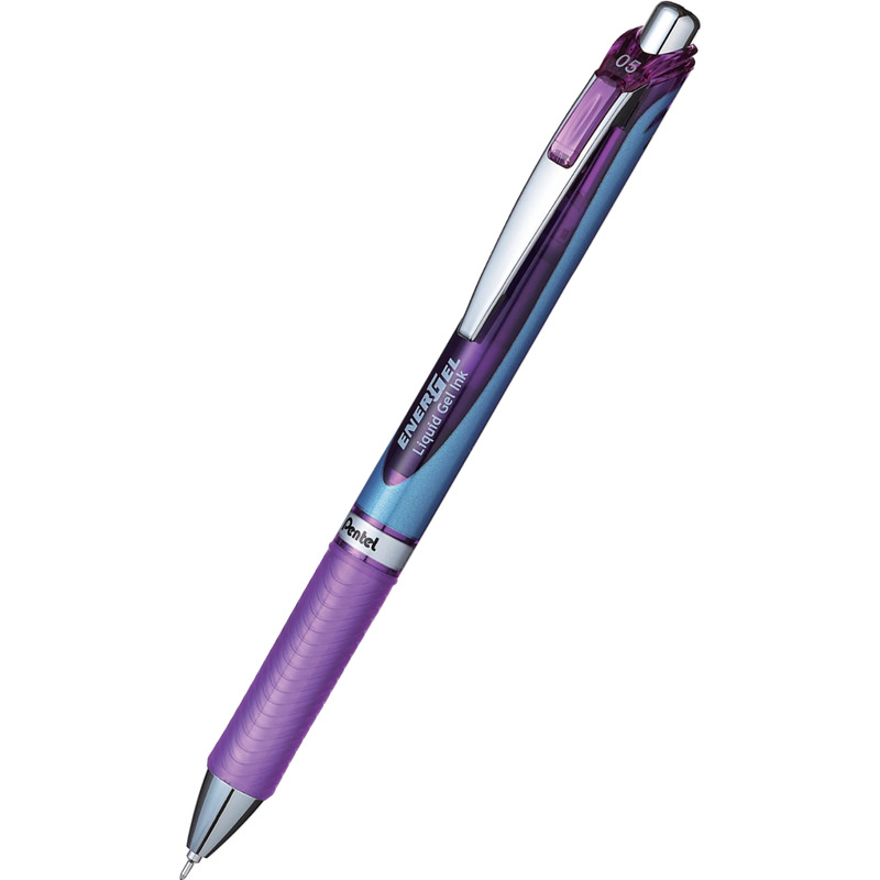 0303202669a72144f1ceb.jpeg CIENKOPIS PENTEL ENERGEL BLN75 FIOLETOWY - obrazek 1