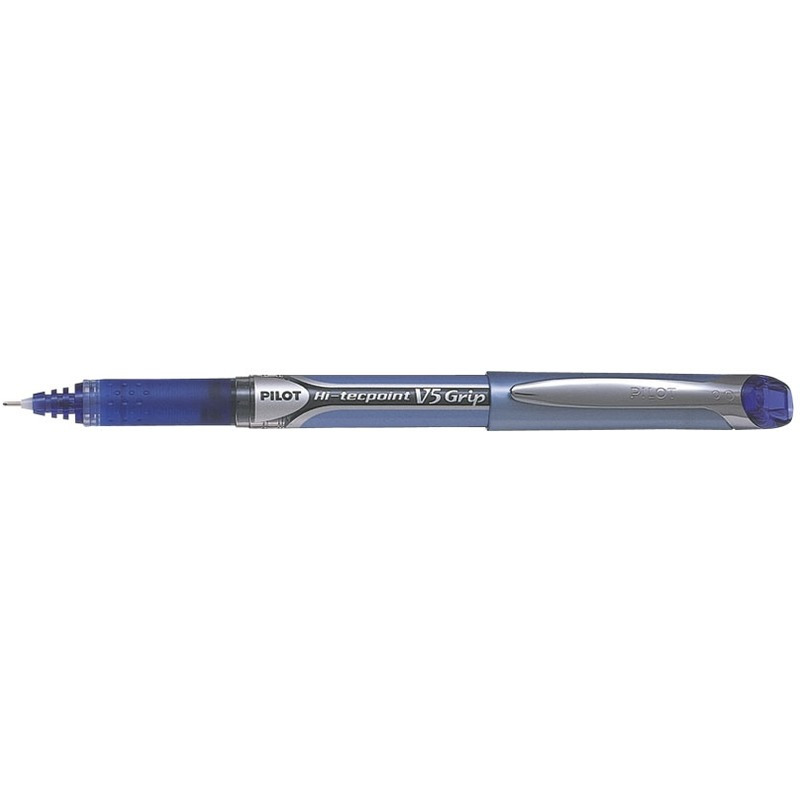 0303202669a7214c9af33.jpeg CIENKOPIS PILOT V5 GRIP NIEBIESKI - obrazek 1