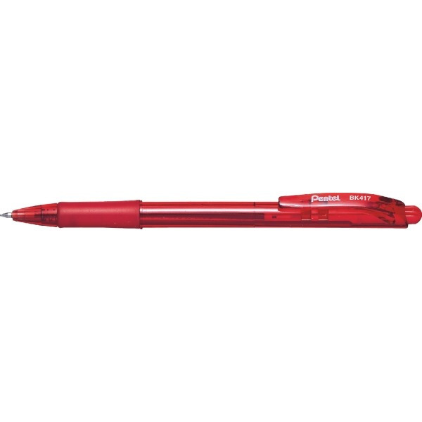 0303202669a7219ac551a.jpeg DŁUGOPIS PENTEL BK417 CZERWONY - obrazek 1