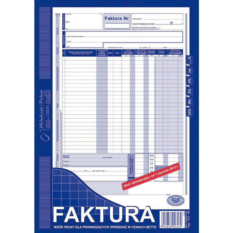 0303202669a722932bf49.jpeg FAKTURA VAT A4 (O+1K) - obrazek 1