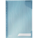 FOLDER LEITZ COMBIFILE A4 NIEBIESKI TRANSPARENTNY (5)