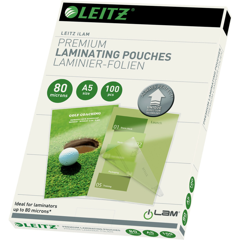 0303202669a722c96eb2b.jpeg FOLIA LAMINACYJNA LEITZ A5/80µm BŁYSK (100) - obrazek 1