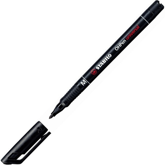 0303202669a722e57109a.jpeg FOLIOPIS STABILO OHPEN UNIVERSAL 1,0mm CZARNY - obrazek 1