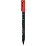 FOLIOPIS STAEDTLER LUMOCOLOR F CZERWONY