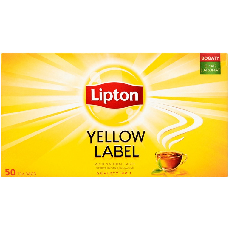 0303202669a7239ad9f3c.jpeg HERBATA LIPTON YELLOW LABEL (50) - obrazek 1