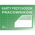 KARTY PRZYCHODÓW PRACOWNIKÓW A5