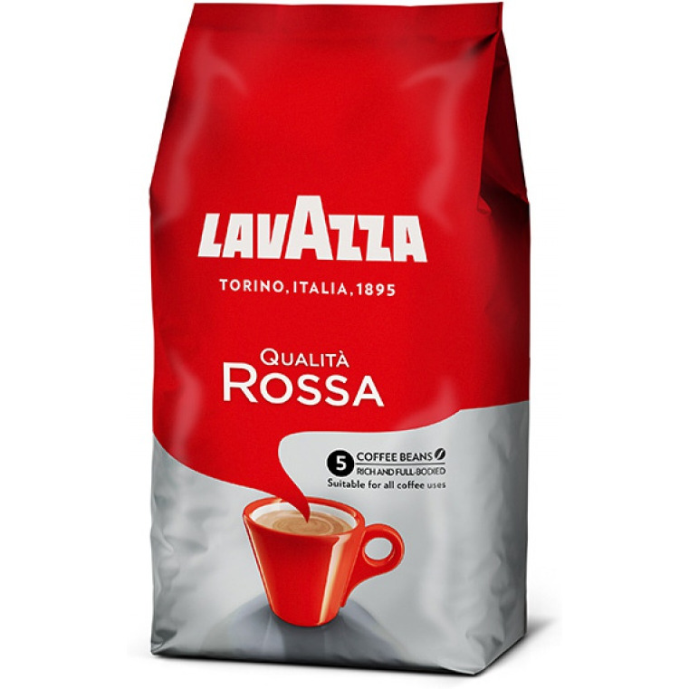 0303202669a723f098802.jpeg KAWA LAVAZZA QUALITA ROSSA 1kg ZIARNISTA - obrazek 1