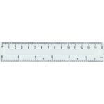 LINIJKA PRZEZROCZYSTA 15cm GR-801