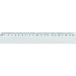 LINIJKA PRZEZROCZYSTA 20cm