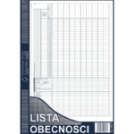 LISTA OBECNOŚCI A4 (OFFSET)