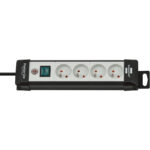Listwa zasilajaca Bernnenstuhl Premium 1.8m/4g czarna
