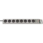 Listwa zasilajaca Bernnenstuhl Supersolid 2.5m/8g srebrna