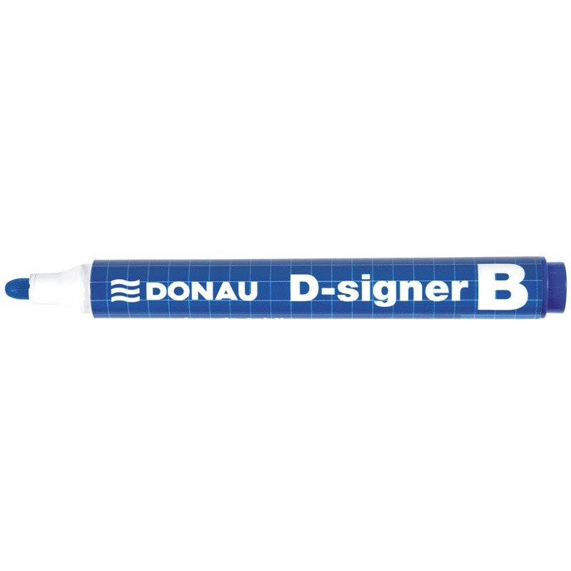 0303202669a724b6a3ca5.jpeg Marker do tablic Donau D-Signer niebieski - obrazek 1