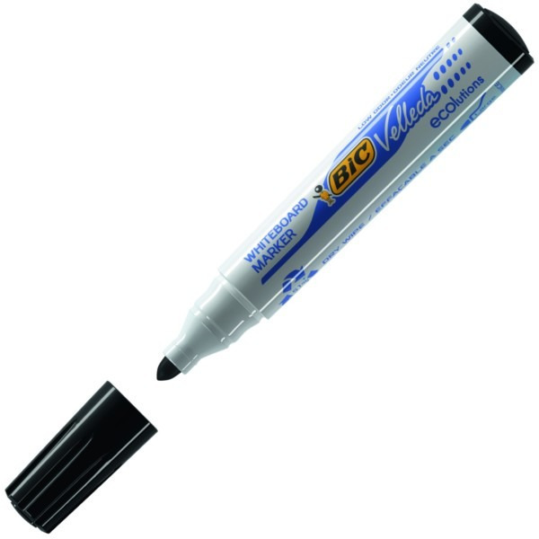 0303202669a724bd726e5.jpeg Marker do tablic BiC Velleda 1701 czarny - obrazek 1