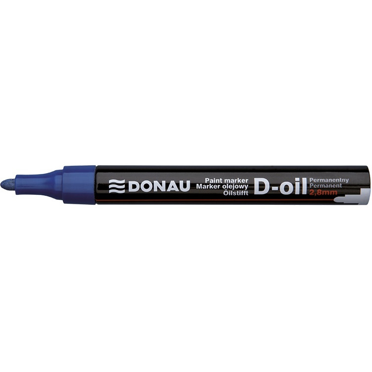 0303202669a724d2afabe.jpeg Marker olejowy Donau D-Oil 2.8mm niebieski - obrazek 1