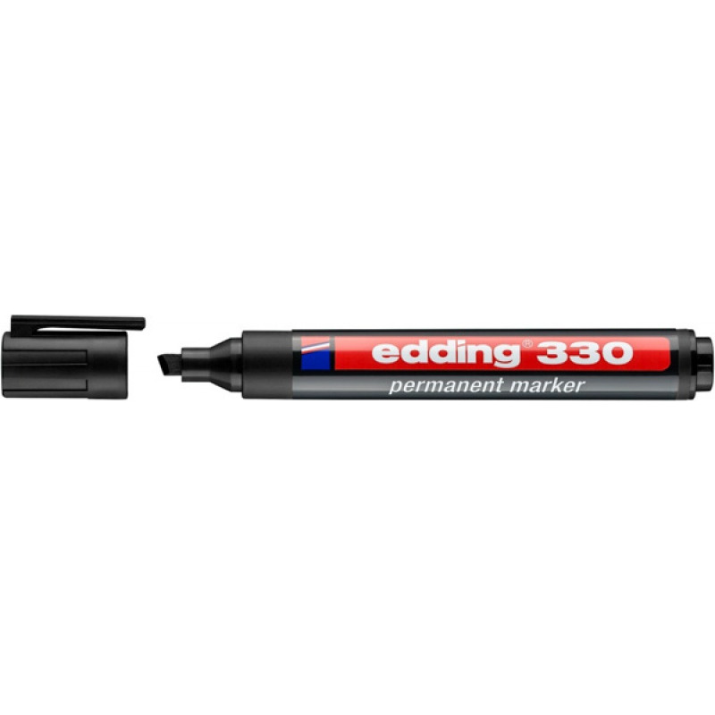 0303202669a72511a6ce3.jpeg Marker permanentny Edding 330 czarny - obrazek 1