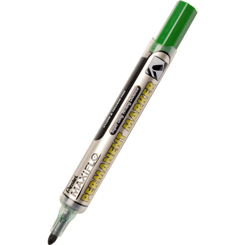 0303202669a7251cc5cf1.jpeg MARKER PERMANENTNY PENTEL NLF50 ZIELONY - obrazek 1