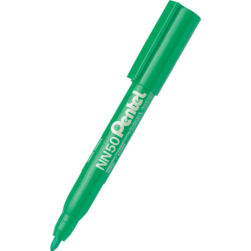 0303202669a725218a278.jpeg MARKER PERMANENTNY PENTEL NN50 ZIELONY - obrazek 1