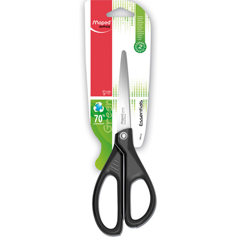 0303202669a725898eda4.jpeg NOŻYCZKI MAPED ESSENTIALS GREEN 21cm - obrazek 1