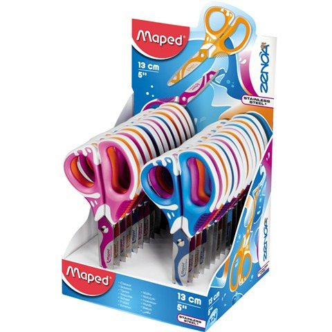 0303202669a725982709a.jpeg NOŻYCZKI MAPED ZENOA FIT 13cm - obrazek 1