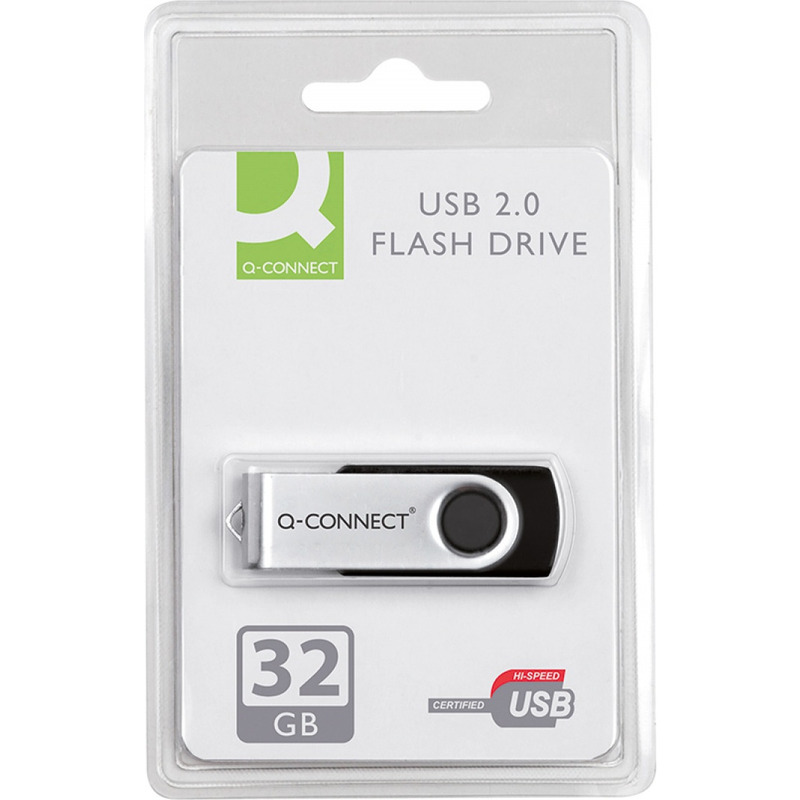 0303202669a726114eab1.jpeg Pendrive Q-Connect USB 2.0 32GB - obrazek 1