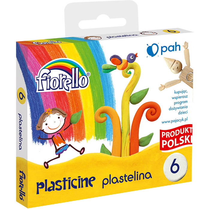 0303202669a72643dac1e.jpeg PLASTELINA FIORELLO 16g x6 KOLORÓW - obrazek 1