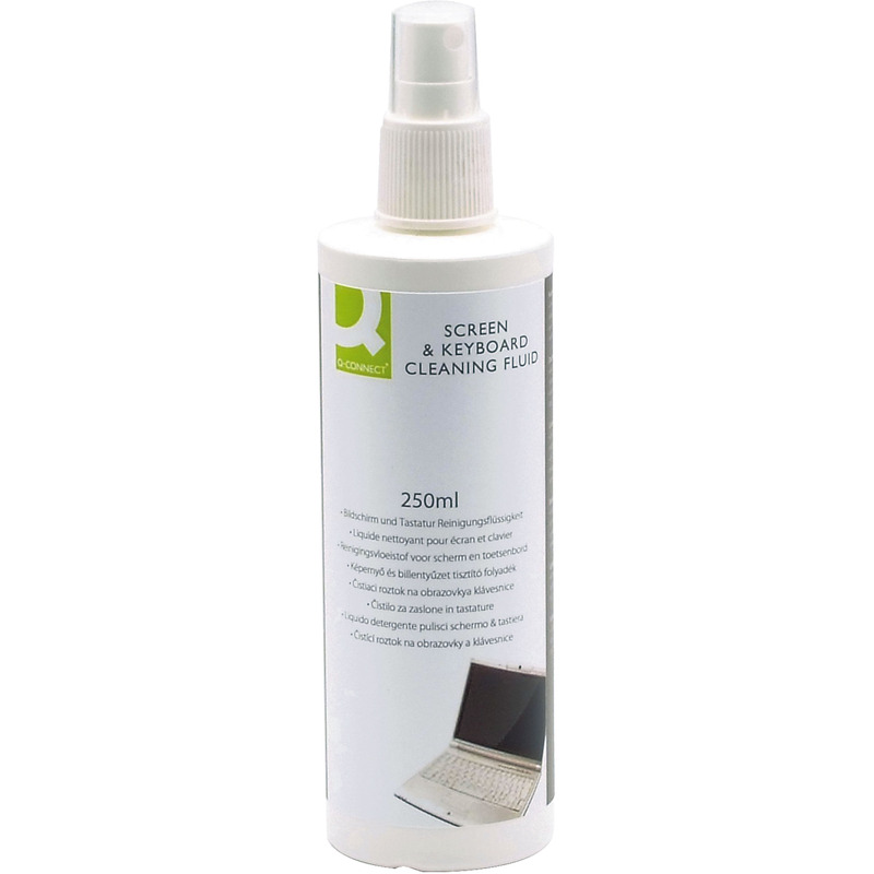0303202669a7264bd0f94.jpeg Płyn do ekranów Q-Connect 250ml - obrazek 1