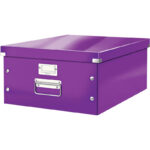 PUDŁO LEITZ CLICK&STORE 369*200*482mm FIOLETOWE