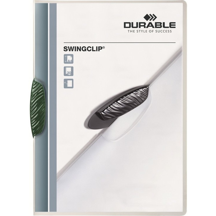 0303202669a727f73b0c9.jpeg SKOROSZYT Z KLIPSEM DURABLE SWINGCLIP ZIELONY - obrazek 1