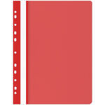 Skoroszyt wpinany Office Products A4 PP czerwony (25)