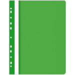 Skoroszyt wpinany Office Products A4 PP zielony (25)