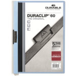 SKOROSZYT Z KLIPSEM DURABLE DURACLIP 60 NIEBIESKI