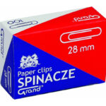 SPINACZE BIUROWE OKRĄGŁE 28mm (100)