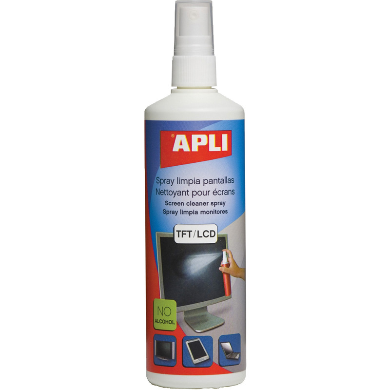 0303202669a7282d0ae57.jpeg Spray do ekranów Apli 250ml - obrazek 1