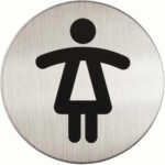 TABLICZKA "WC DAMSKE"
