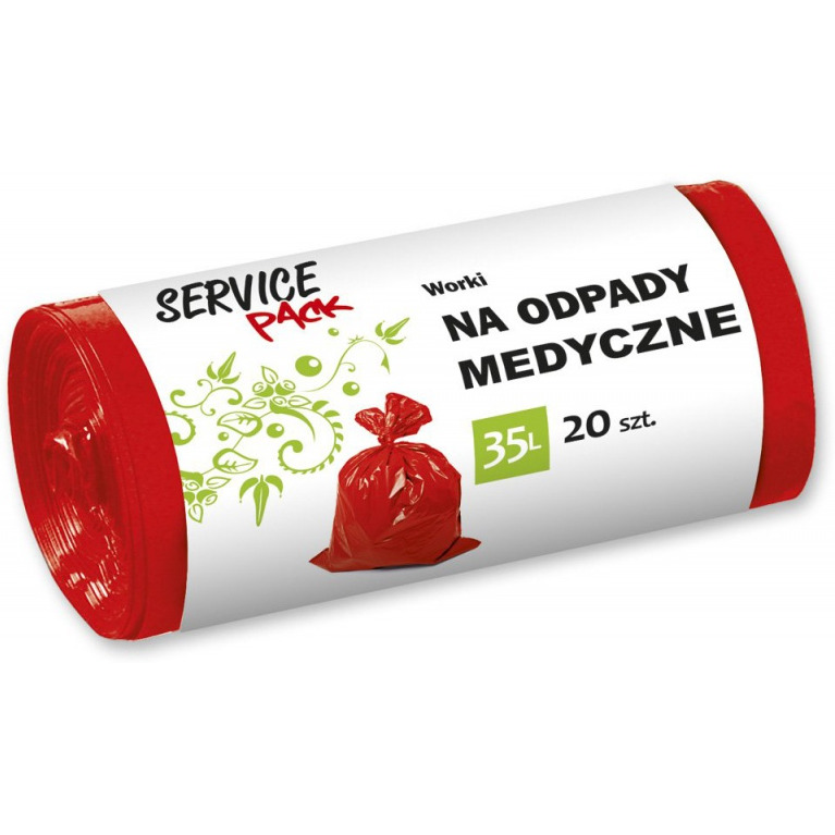 0303202669a729844babf.jpeg WORKI NA ODPADY MEDYCZNE 35L LDPE CZERWONE (20) - obrazek 1