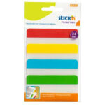 ZAKŁADKI STICK'N 38*76mm 4 KOLORY (4*6)