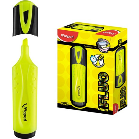 0303202669a729a7963a3.jpeg ZAKREŚLACZ MAPED FLUO PEPS ŻÓŁTY - obrazek 1