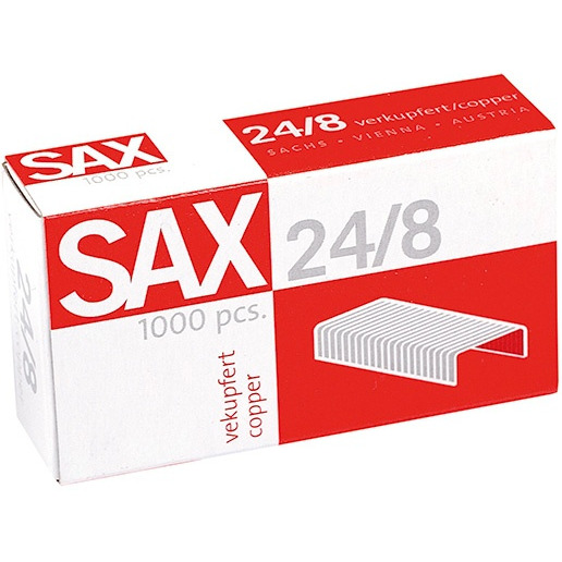 0303202669a72a559d437.jpeg Zszywki Sax 24/8 (1000) - obrazek 1