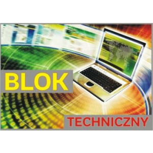 0303202669a72a64a7cf7.jpeg Blok techniczny Interdruk A4/10k biały - obrazek 1