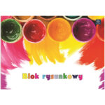 Blok rysunkowy Interdruk A4/20k biały
