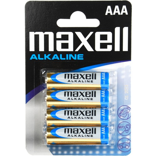 0303202669a72a66b043d.jpeg BATERIE MAXELL ALKALINE AAA LR3 (4) - obrazek 1