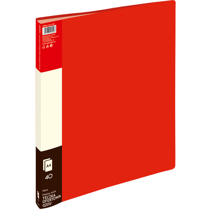 0303202669a72a8f75121.jpeg ALBUM OFERTOWY GRAND A4/40K CZERWONY - obrazek 1