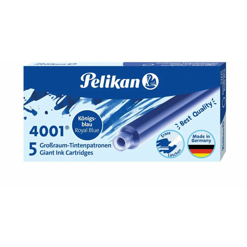 0303202669a72b18d9c97.jpeg NABOJE ATRAMENTOWE PELIKAN DŁUGIE NIEBIESKIE (5) - obrazek 1