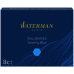 NABOJE ATRAMENTOWE WATERMAN STANDARD NIEBIESKIE (8)