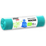 WORKI NA ŚMIECI BKF 120L LDPE NIEBIESKIE (25)