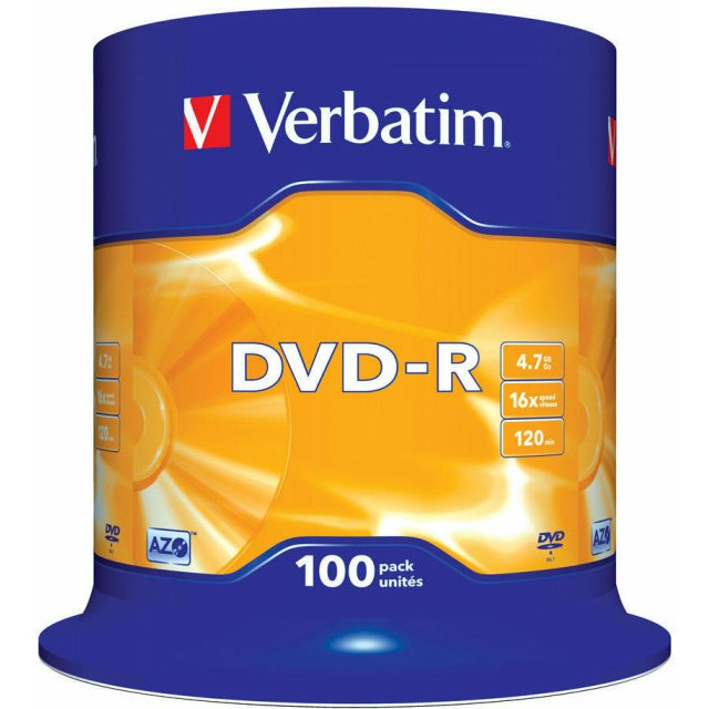 0303202669a72bf6e352e.jpeg PŁYTY VERBATIM DVD-R cake100 - obrazek 1