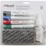 ZESTAW DO TABLIC REXEL WHITEBOARD CLEANING KIT