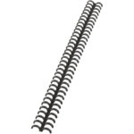 GRZBIETY DO OPRAWY GBC ClickBind A4/8mm CZARNE (50)