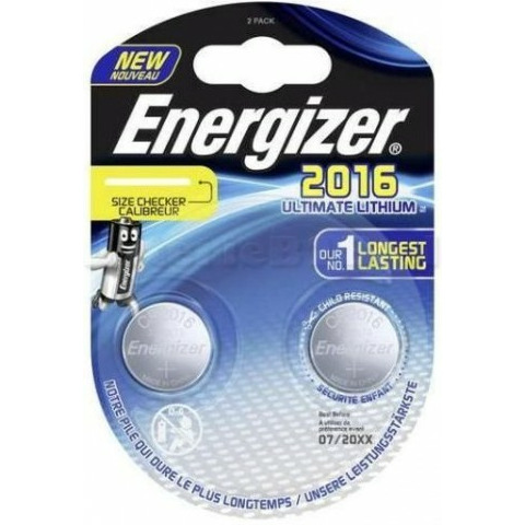 0303202669a7384387a0b.jpeg Baterie Energizer Ultimate Lithium CR2016 3V (2) - obrazek 1